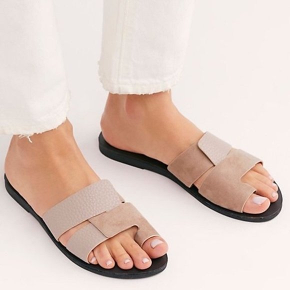 Free People Shoes - Free People Playa Vegan Leather Slide Sandals